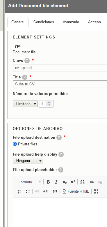 Webform adjuntar archivos 7