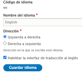 Filtrado de idioma en vistas de Drupal