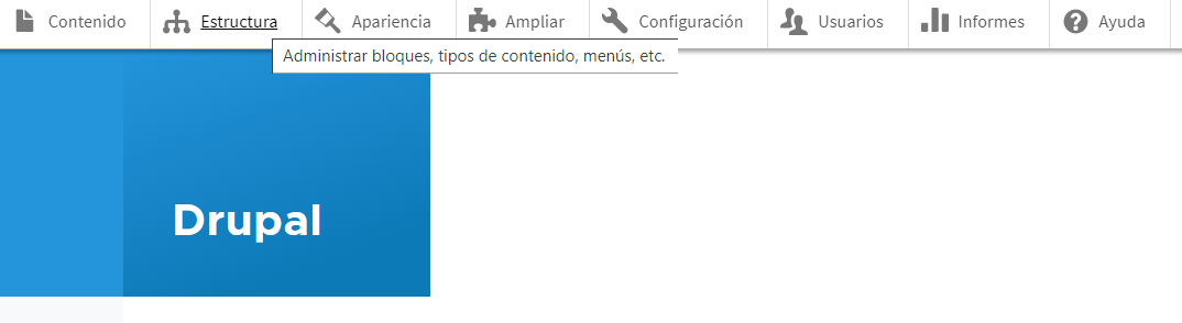 Tutorial de instalacion del modulo Admin Toolbar en Drupal