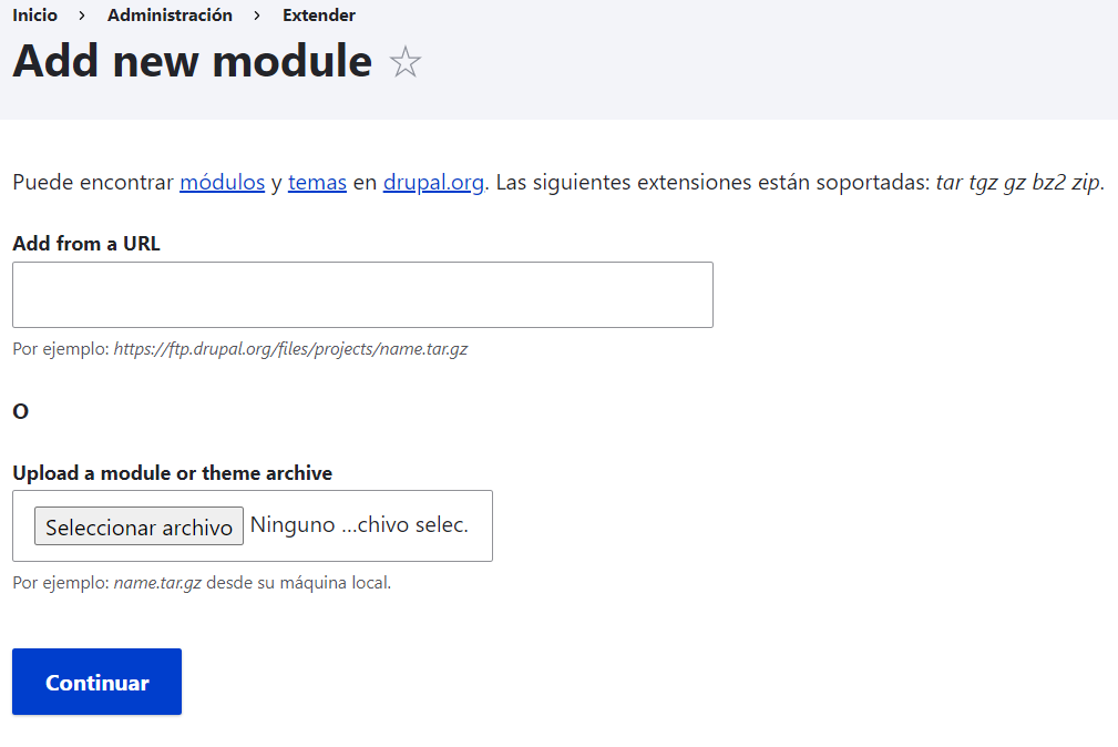 Tutorial de instalacion del modulo Admin Toolbar en Drupal