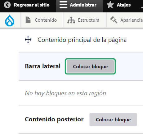 Creacion de Menus en Drupal