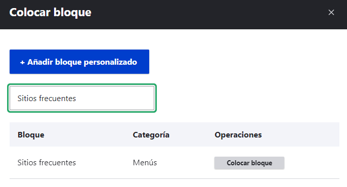 Creacion de Menus en Drupal