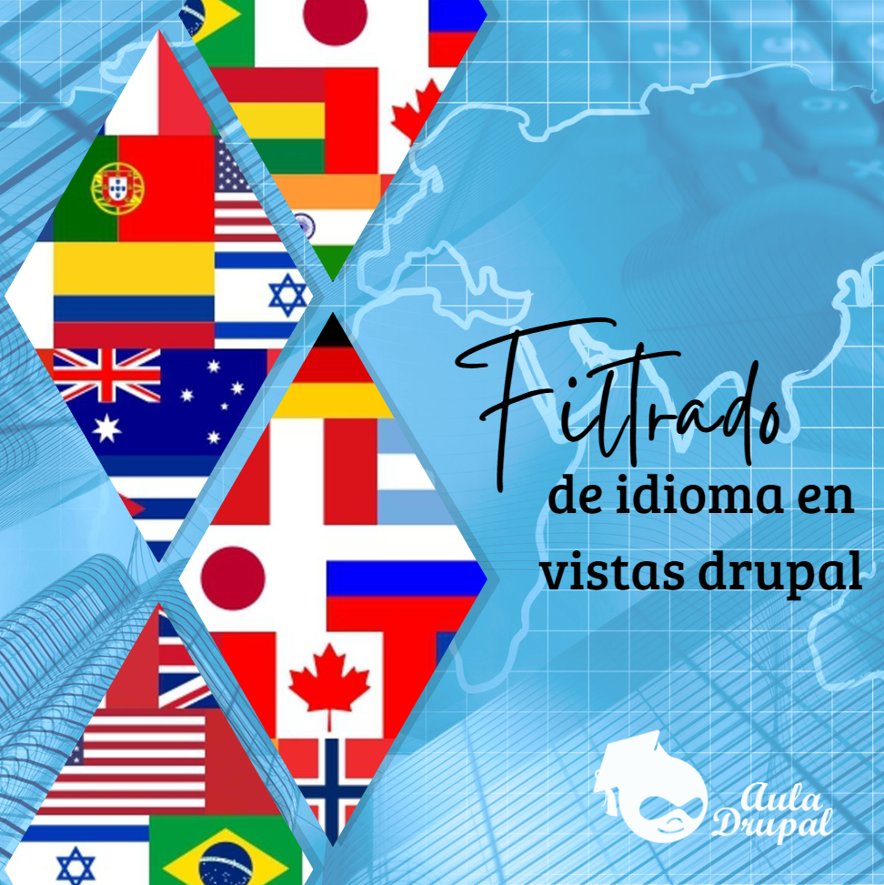 filtrado de idioma en vistas de Drupal